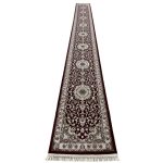 800 x 80cm Persian Kashan Design – Maroon Runner Rug