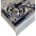 600 x 80cm Vintage Persian Design – Beige Dark Grey Runner Rug - Image 5