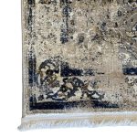 600 x 80cm Vintage Persian Design – Beige Dark Grey Runner Rug - Image 6