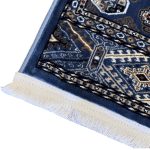500 x 80cm Turkish Machine Made Bokhara Design – Dark Blue Runner Rug - Image 7