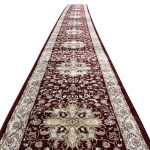 Persian Mashad Design Extra Long 1000 x 80cm – Red Runner Rug - Image 2