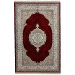 300 x 200cm Persian Kirman Design Machine Made Rug