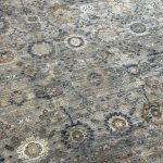 230 x 160cm Classic Persian Design – Dark Grey Rug - Image 3
