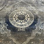 230 x 160cm Vintage Persian Design Large Size – Grey Rug - Image 2