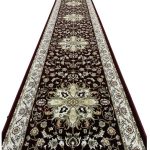 400 x 80cm Turkish Machine Made Mashad Design Runner Rug - Image 4