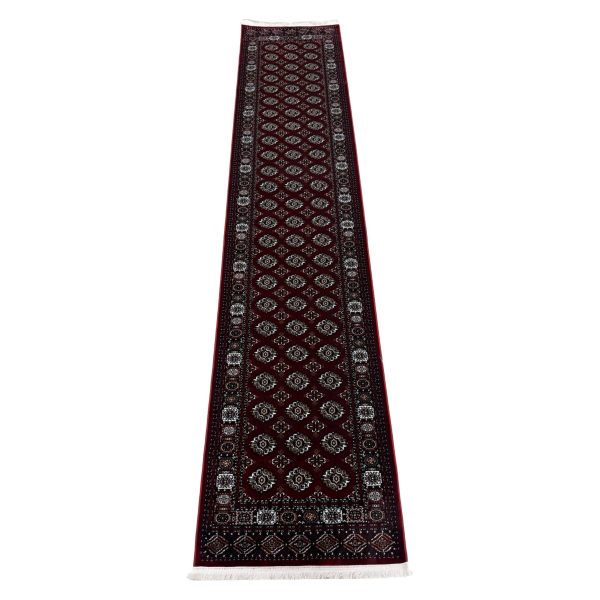 400 x 80cm Turkish Machine Made Bokhara Design Runner Rug