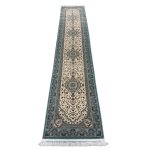 400 x 80cm Turkish Machine Made Tabriz Design Runner Rug