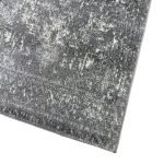 500 x 80cm Bosphorus Grey Vintage Design Runner Rug - Image 4