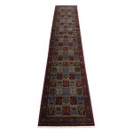 400 x 80cm Red Persian Bakhtiari Design Runner Rug