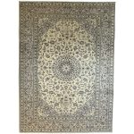 346 x 246cm Hand Knotted Persian Kashan Wool Rug
