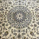 346 x 246cm Hand Knotted Persian Kashan Wool Rug - Image 5