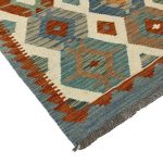 299 x 80cm Beautiful Hand Woven Afghan Kilim Chobi Runner Rug - Image 4