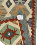 299 x 80cm Beautiful Hand Woven Afghan Kilim Chobi Runner Rug - Image 5