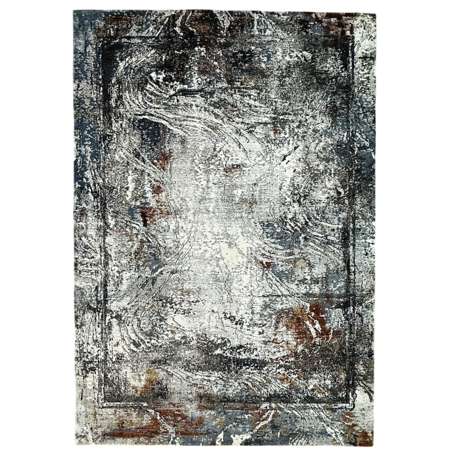 IMG_8820 290 x 200cm Modern Fog Abstract Rug - Image 1