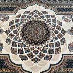 400 x 300cm Imperial Persian High Quality – White Navy Rug - Image 3