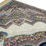 400 x 300cm Floral Tabriz Persian High Quality – Light Grey Rug - Image 6