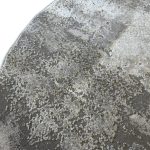160 x 160cm Modern Plain Light Grey Round Rug - Image 4