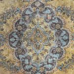310 x 200cm Tabriz Hand Knotted Ultra Vintage Persian Rug - Image 5