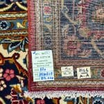 328 x 205cm Hand Knotted Persian Red Floral Kashan Rug - Image 8