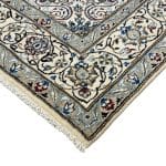 285 x 198cm Hand Knotted Green Persian Nain Silk And Wool Rug - Image 3