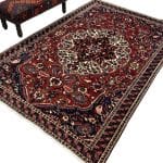 320 x 210cm Red Vintage Persian Bakhtiar – Full Bloom Rug - Image 2