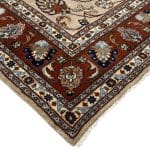 270 x 198cm Hand Knotted Mashad Afshar Woolen Rug - Image 3