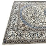 290 x 200cm Hand Knotted Imperial Ivory Nain Silk And Wool Rug - Image 5