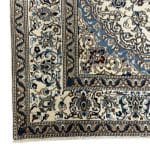 290 x 200cm Hand Knotted Imperial Ivory Nain Silk And Wool Rug - Image 9