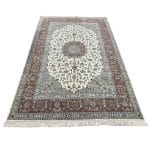 300 x 200cm Hand Knotted Mashad Floral Silk And Wool Rug - Image 2