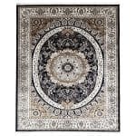 400 x 300cm Luxury Turkish Carpet – Elegant Floral Border in Beige & Cream”