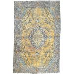 310 x 200cm Tabriz Hand Knotted Ultra Vintage Persian Rug
