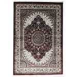 290 x 200 cm Persian Machine Made Rug – Floral Medallion Design - Image 9
