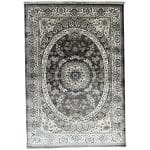 290 x 200 cm – Persian Inspired Machine Loomed Carpet, Grey Classic Look