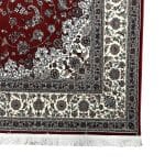 300 x 200cm Persian Nain Medallion Red Machine Made Rug - Image 4