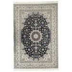 300 x 200cm Fine Quality Nain Machine Made Navy Rug