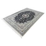 300 x 200cm Fine Quality Nain Machine Made Navy Rug - Image 3