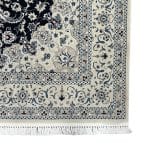 300 x 200cm Fine Quality Nain Machine Made Navy Rug - Image 4