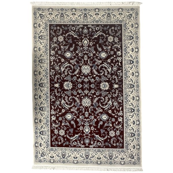 300 x 200 cm  Persian Nain Red All Over Machine Made Rug