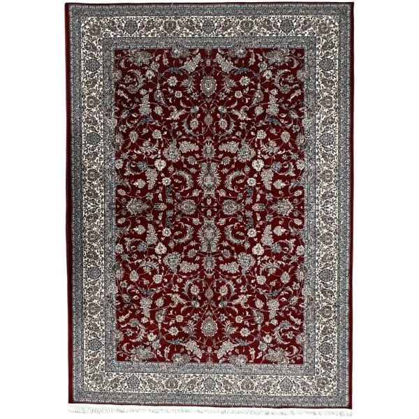 300 x 200cm Persian Nain Red All Over Machine Made Rug