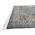 300 x 200cm  Persian Mashad Blue Machine Made Rug - Image 7