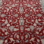 300 x 200cm Persian Nain Red All Over Machine Made Rug - Image 5