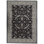 300 x 200cm Persian All Over Navy Nain Machine Made Rug