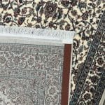 300 x 80cm Persian Kashan Design Cream Runner Rug - Image 8
