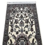 300 x 80cm Persian Classic Mashad Design Cream Runner Rug - Image 6