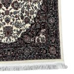 300 x 80cm Fine Persian Kashan Cream Runner Rug - Image 4