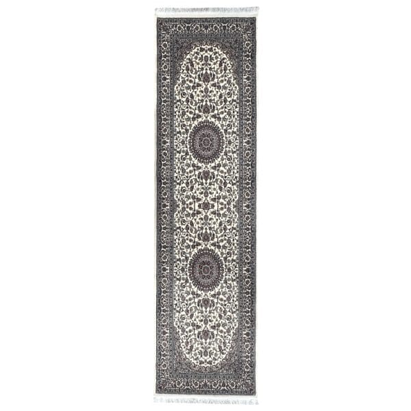 300 x 80cm Persian Kashan Design Cream Runner Rug