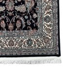 300x 80cm All Over Floral Persian Kashan Design –Navy Runner Rug - Image 5