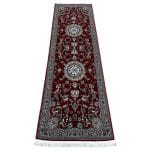 300 x 80cm Persian Red Nain Machine Made Runner Rug - Image 2