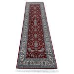 300 x 80cm All Over Floral Persian Kashan Design –Red Runner Rug - Image 2