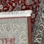 300 x 80cm All Over Floral Persian Kashan Design –Red Runner Rug - Image 7